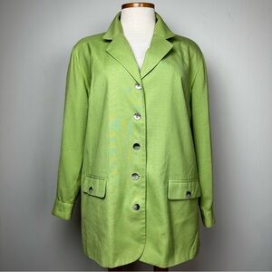 Vintage Vivid Green Jacket Blazer